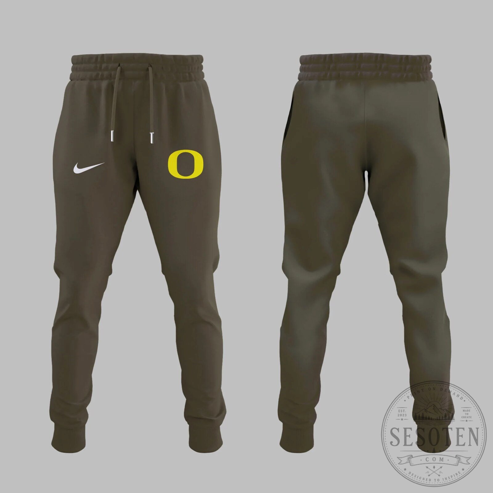 Oregon Ducks Military Appreciation Donald Duck Olive Green Fan T-Shirt 8 Oregon Ducks Military Appreciation Donald Duck Olive Green Fan T-Shirt