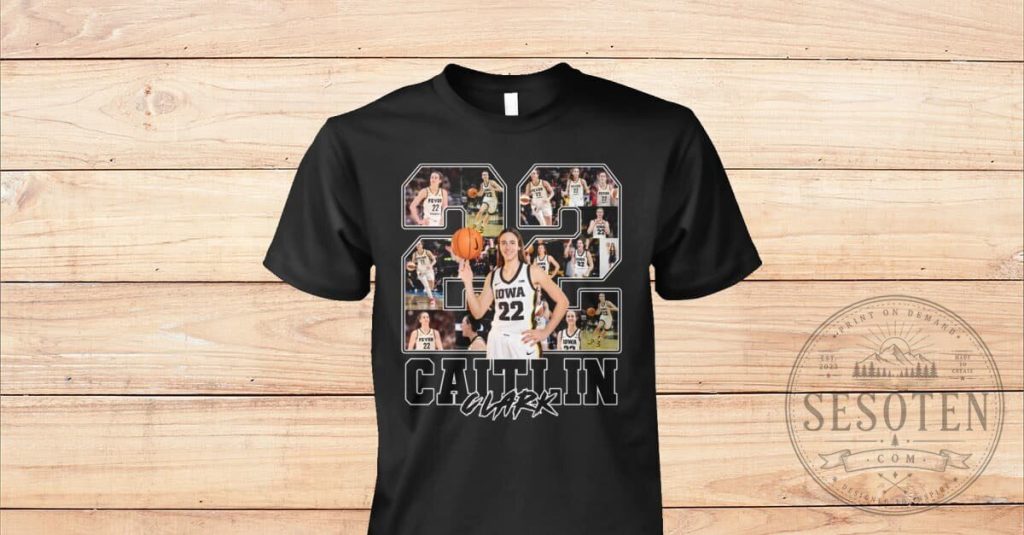 Caitlin Clark Iowa Hawkeyes Basketball Fan T-Shirt Caitlin Clark Iowa Hawkeyes Basketball Fan T-Shirt