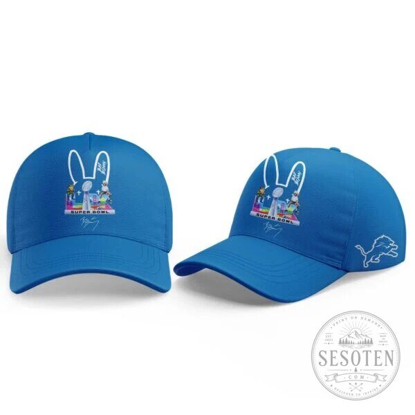 Detroit Lions Bad Bunny Super Bowl LIX 2026 Hoodie 8 Detroit Lions Bad Bunny Super Bowl LIX 2026 Hoodie