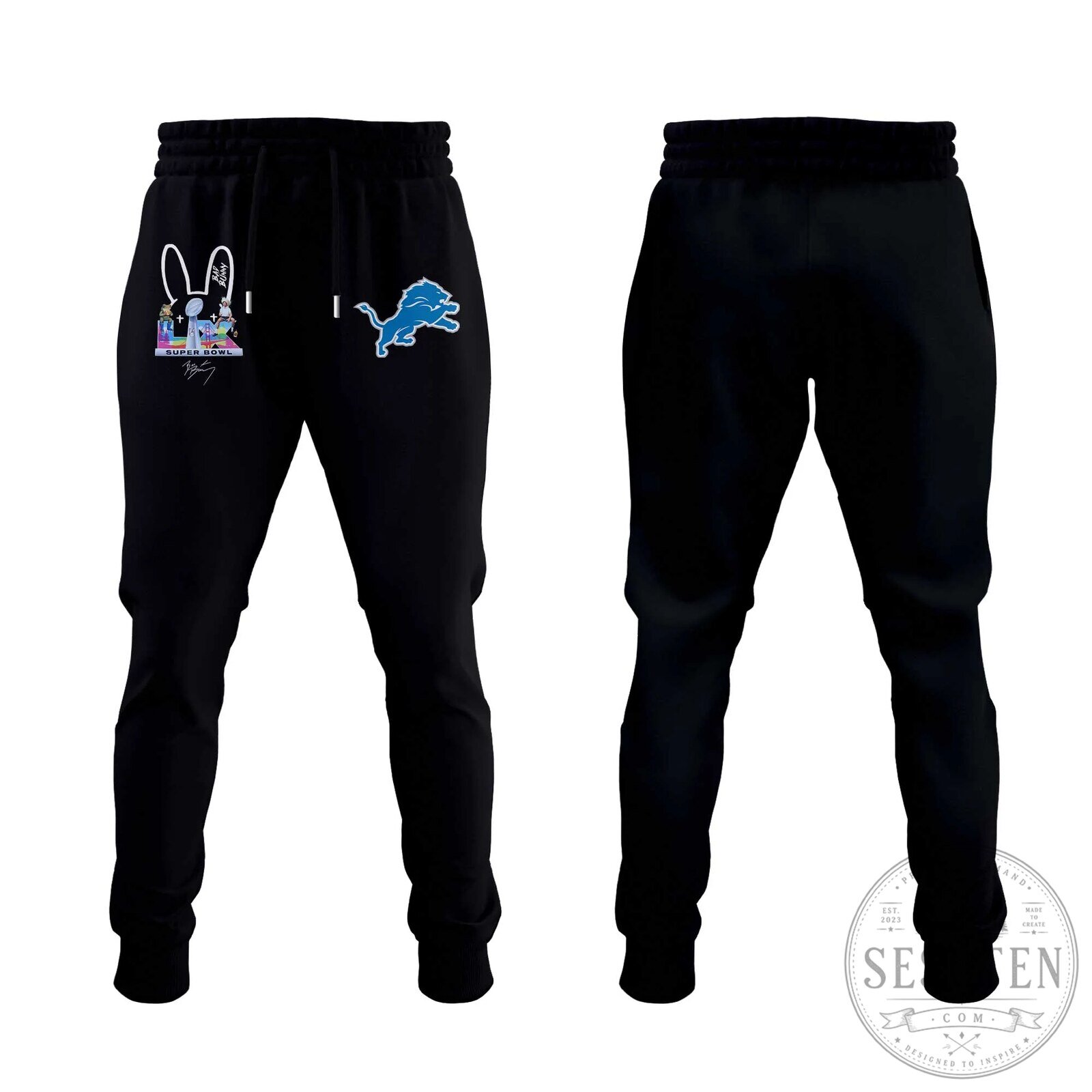 Detroit Lions Bad Bunny Super Bowl LIX 2026 Hoodie 9 Detroit Lions Bad Bunny Super Bowl LIX 2026 Hoodie