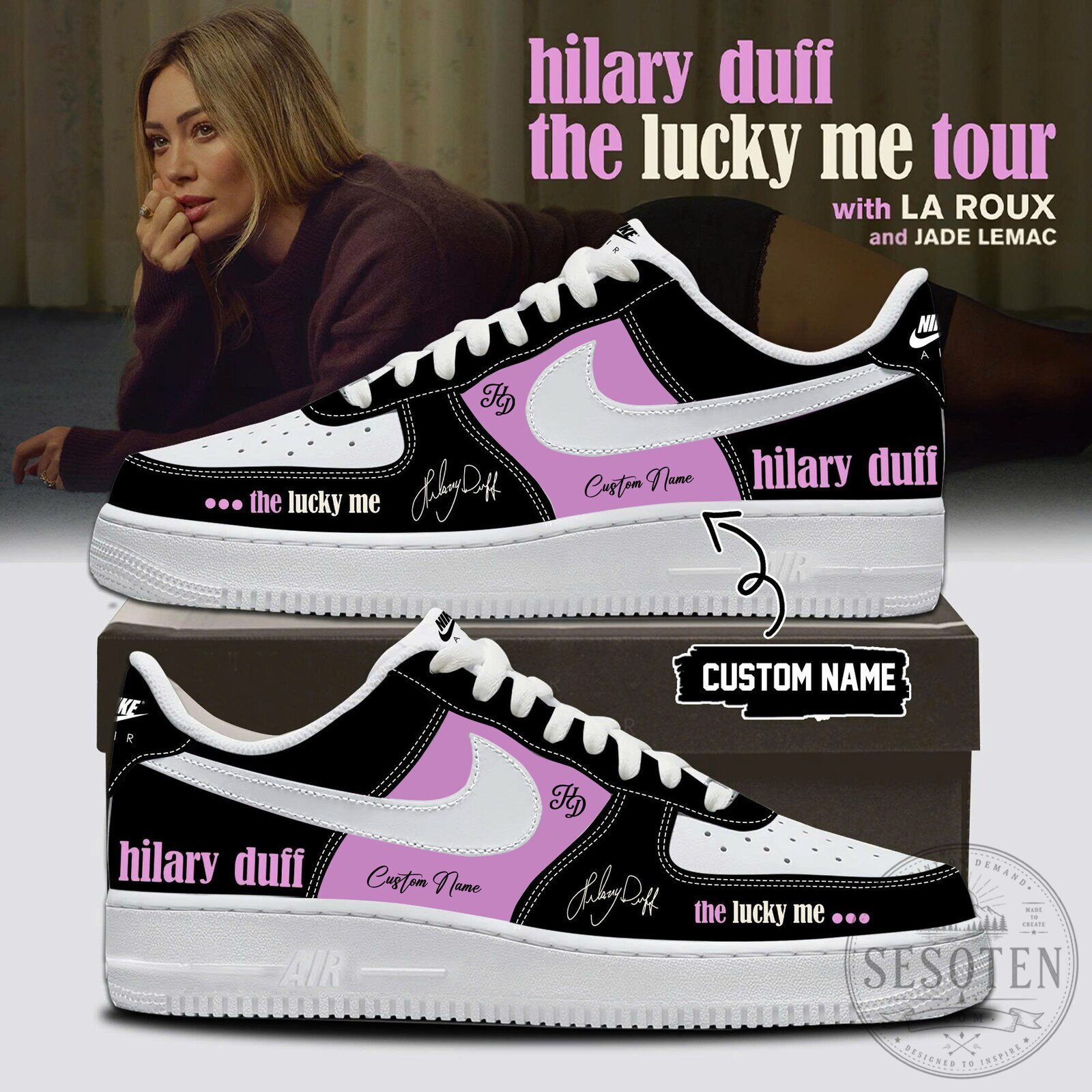 Limited Edition Signature Shoes 3a from Hilary Duff's Lucky Me Tour 2026/27