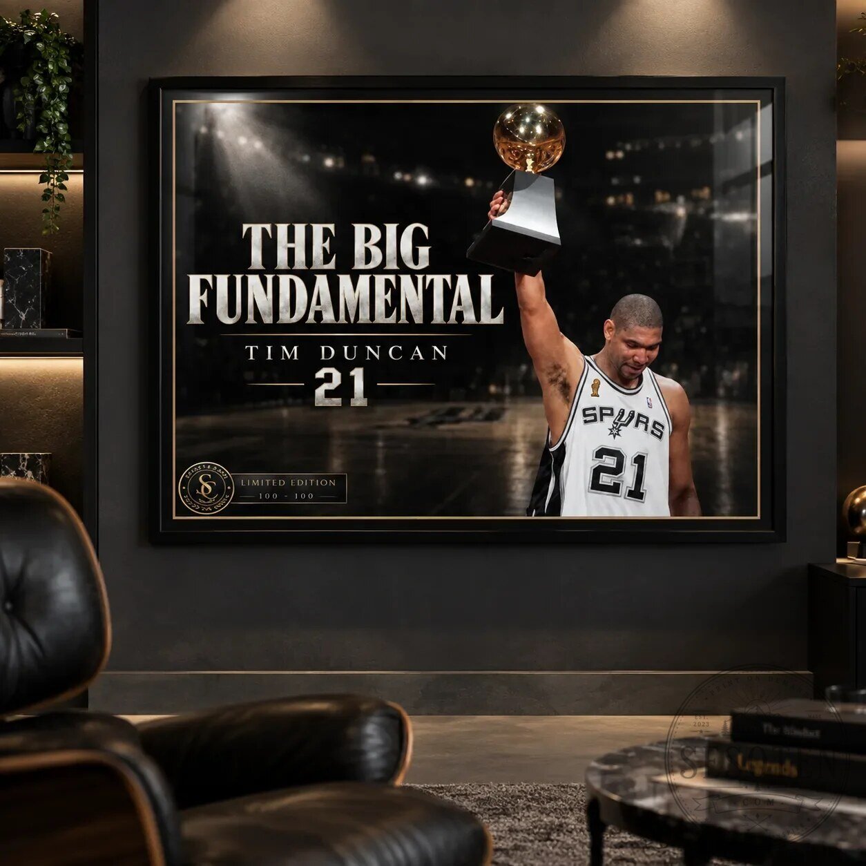 Tim Duncan The Big Fundamental NBA Basketball Player Framed Wall Art Poster 13 Tim Duncan The Big Fundamental NBA Basketball Player Framed Wall Art Poster