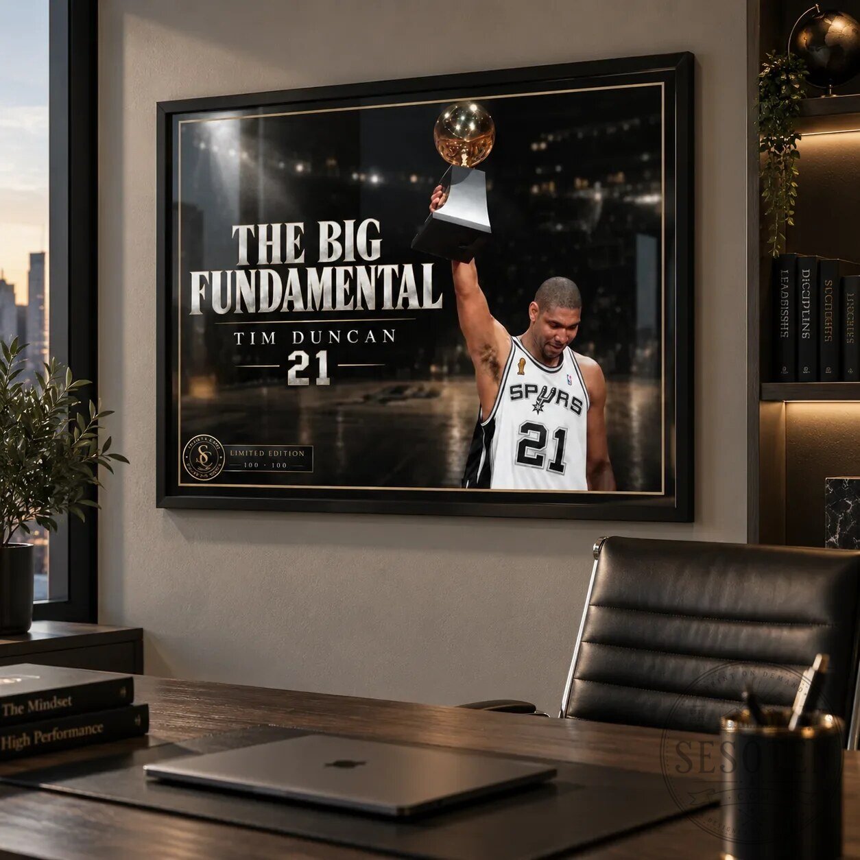 Tim Duncan The Big Fundamental NBA Basketball Player Framed Wall Art Poster 14 Tim Duncan The Big Fundamental NBA Basketball Player Framed Wall Art Poster