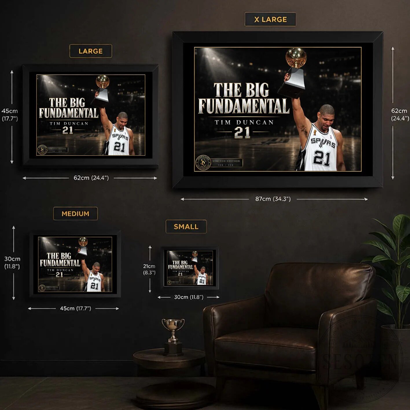 Tim Duncan The Big Fundamental NBA Basketball Player Framed Wall Art Poster 16 Tim Duncan The Big Fundamental NBA Basketball Player Framed Wall Art Poster