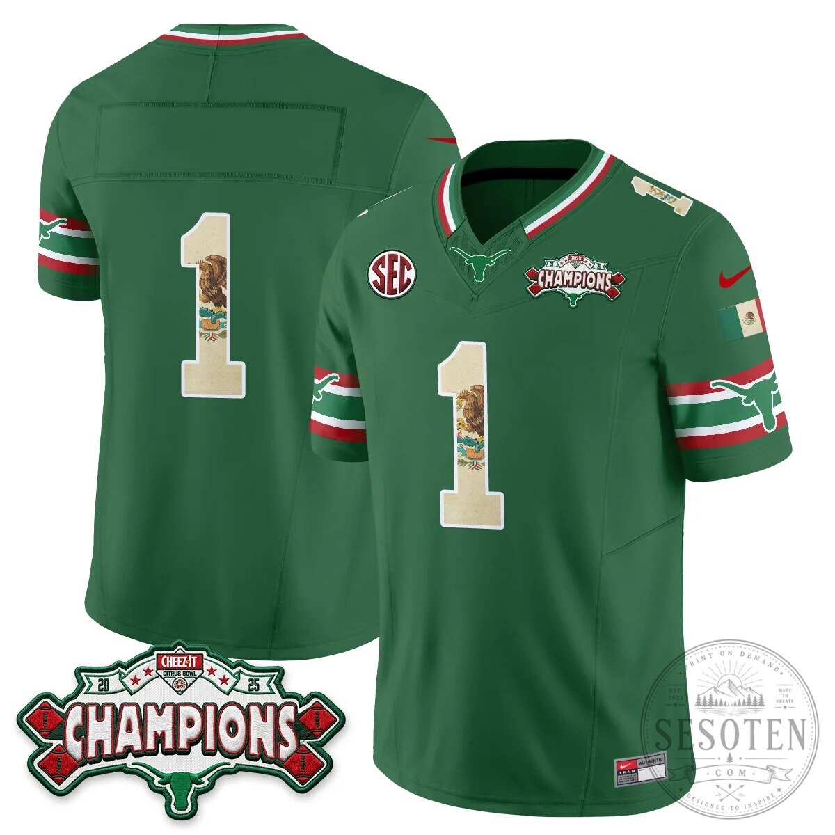 Texas Longhorns Mexico Edition Manning 16 Football Jersey Black 74 Texas Longhorns Mexico Edition Manning 16 Football Jersey Black