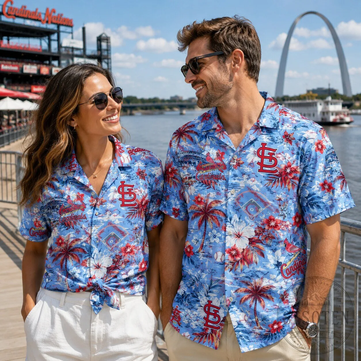 St Louis Cardinals Baseball Hawaiian Shirt for Men and Women