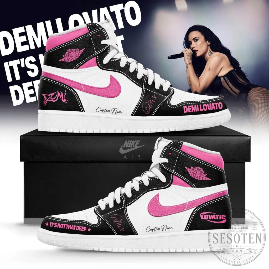 DL "Its Not That Deep" 2026 Tour Limited Edition AJ1 Sneakers - BTF Trend 44 DL "Its Not That Deep" 2026 Tour Limited Edition AJ1 Sneakers - BTF Trend