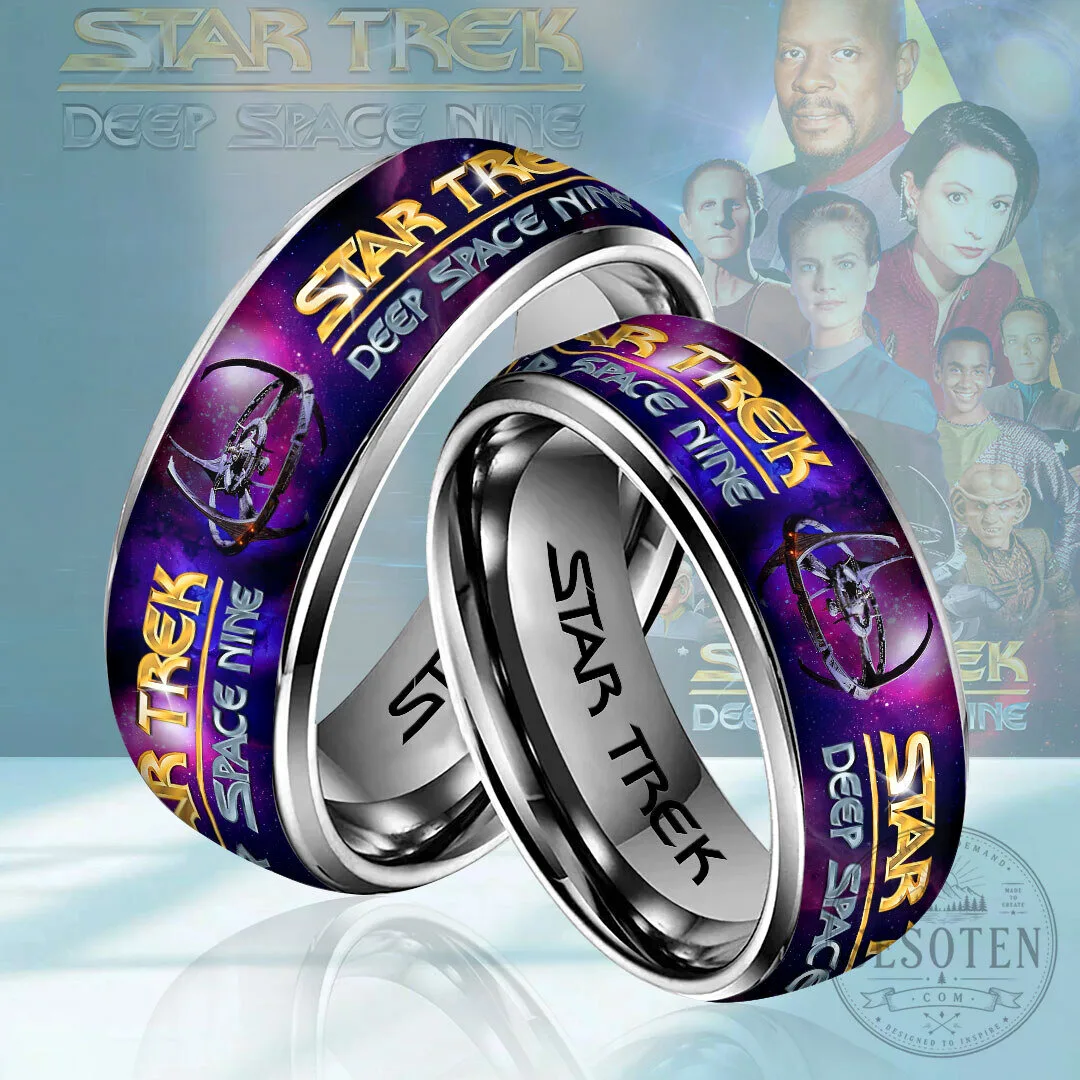 Star Trek Deep Space Nine n 2 deep Purple Nebula Ring 1 Star Trek Deep Space Nine n 2 deep Purple Nebula Ring