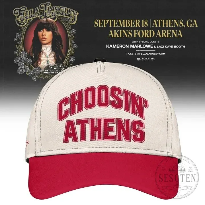 Georgia Bulldogs Choosin' Athens Baseball Cap Hat