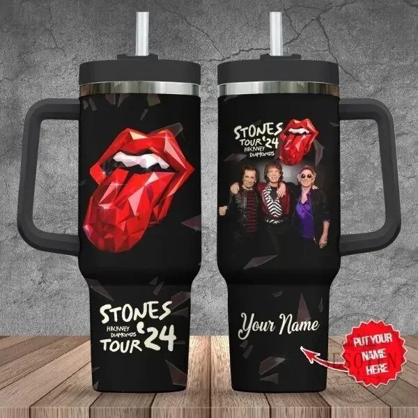 The Rolling Stones Hackney Diamonds Tour 2024 Stanley Tumbler