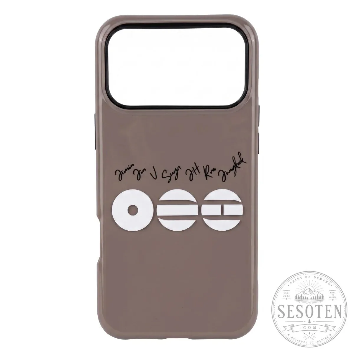 BTS Bangtan Boys K-Pop Group Photo Clear iPhone Case 34 BTS Bangtan Boys K-Pop Group Photo Clear iPhone Case