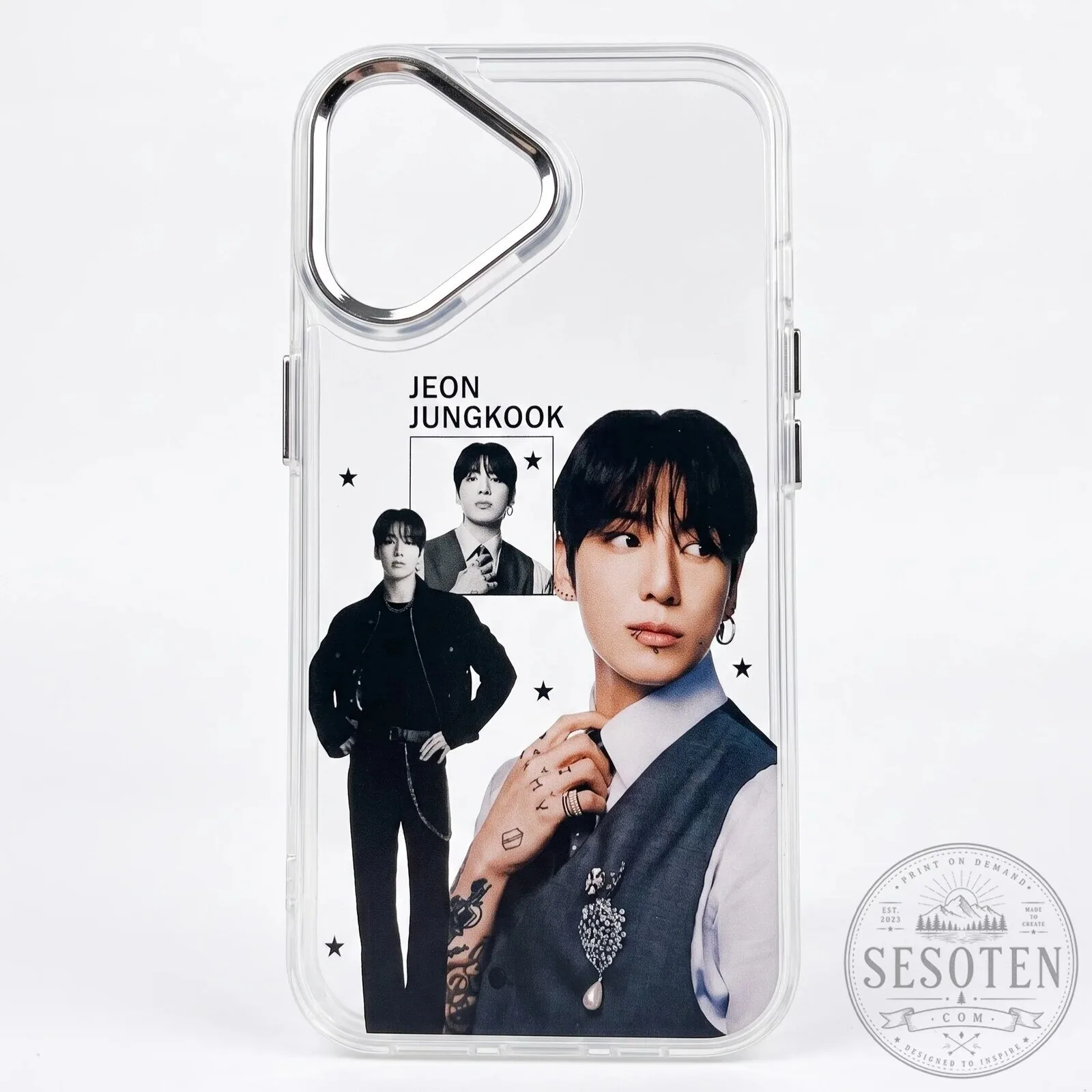 BTS Bangtan Boys K-Pop Group Photo Clear iPhone Case 36 BTS Bangtan Boys K-Pop Group Photo Clear iPhone Case