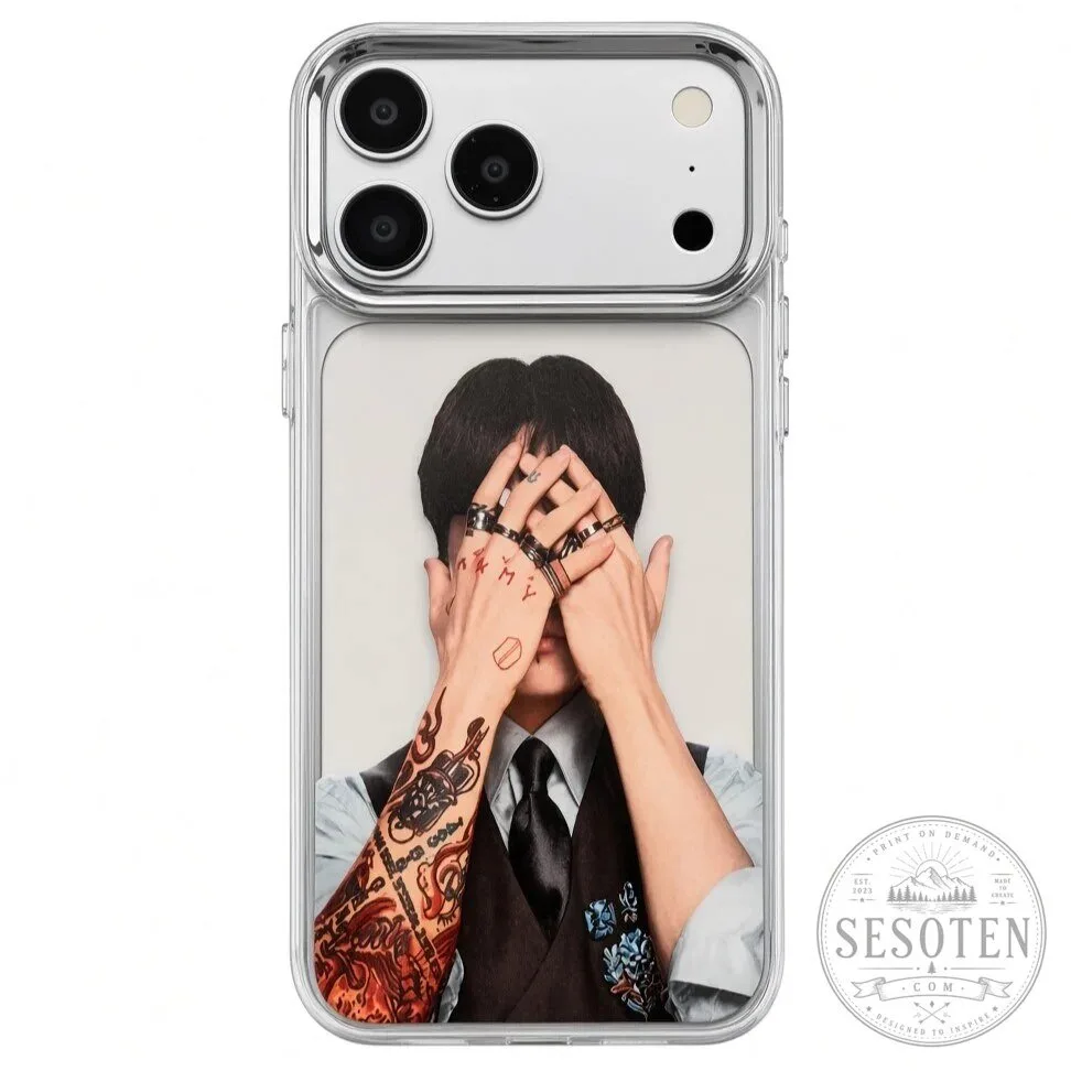 BTS Bangtan Boys K-Pop Group Photo Clear iPhone Case 42 BTS Bangtan Boys K-Pop Group Photo Clear iPhone Case