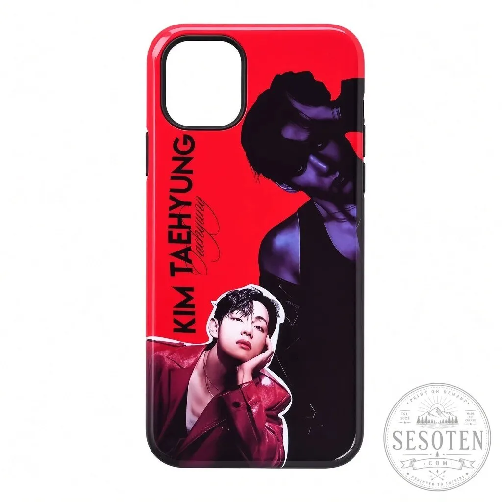 BTS Bangtan Boys K-Pop Group Photo Clear iPhone Case 46 BTS Bangtan Boys K-Pop Group Photo Clear iPhone Case