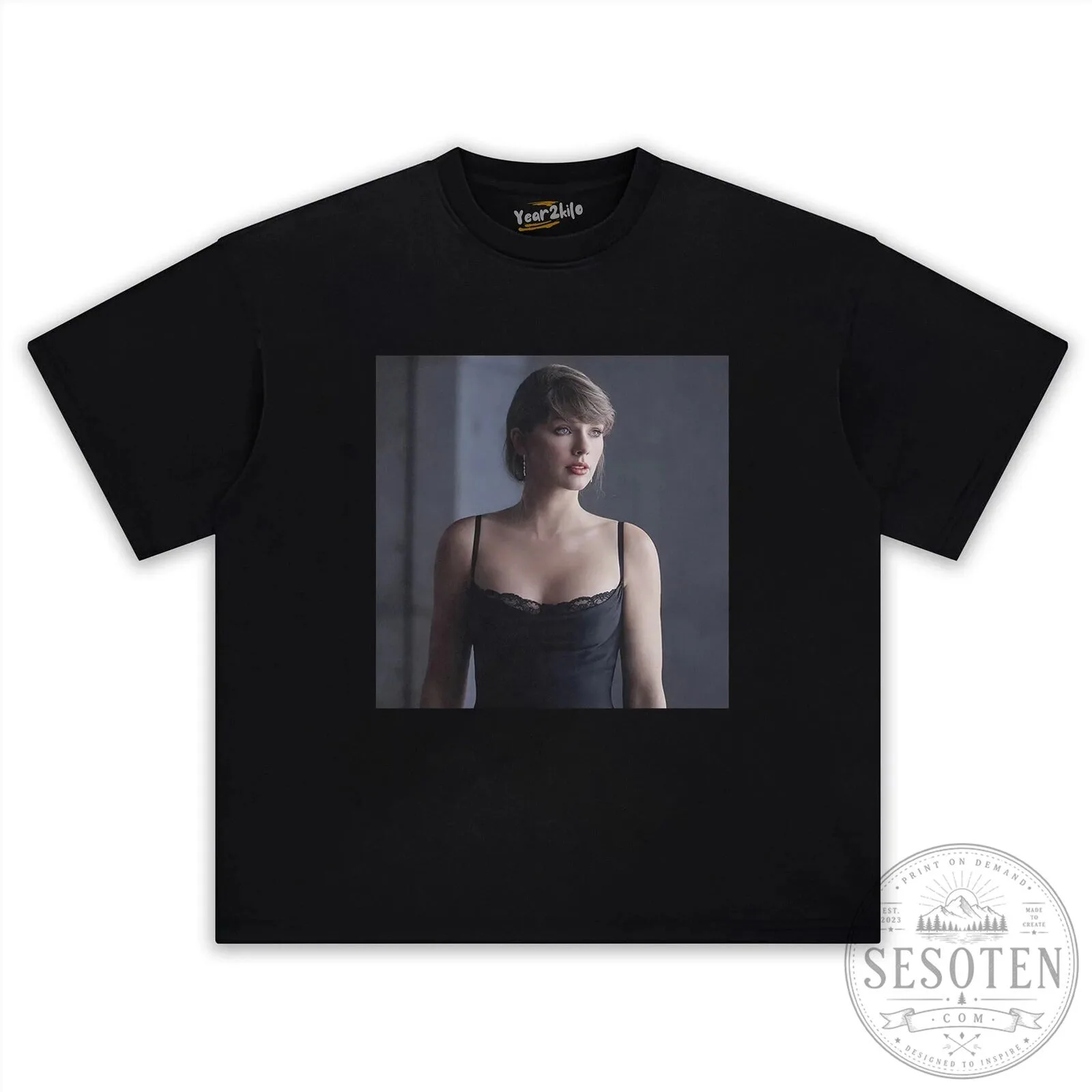 Taylor Swift Patient Zero Black Washed T-Shirt 13 Taylor Swift Patient Zero Black Washed T-Shirt