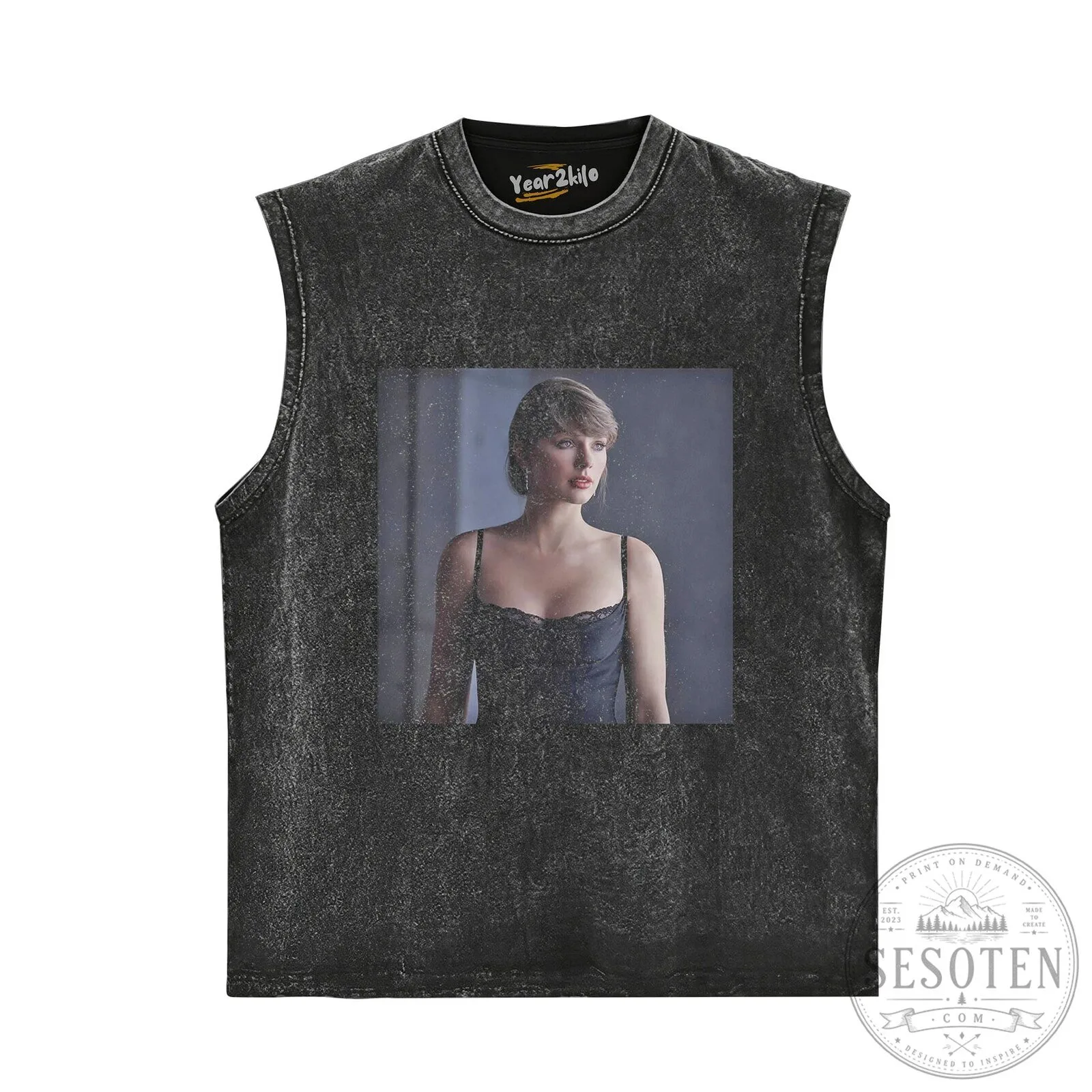 Taylor Swift Patient Zero Black Washed T-Shirt 15 Taylor Swift Patient Zero Black Washed T-Shirt