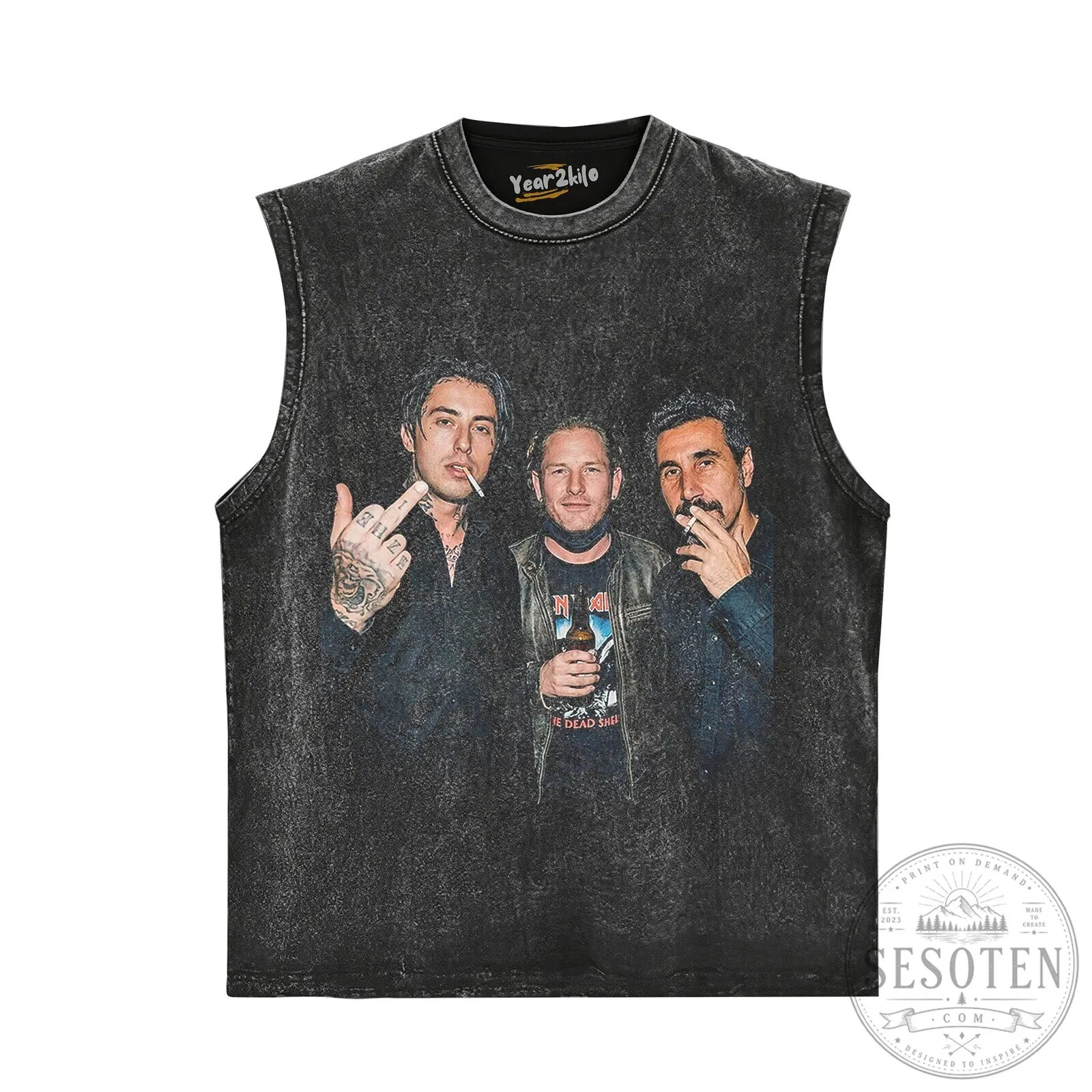 Ronnie Radke Corey Taylor Serj Tankian Music Band Graphic T-Shirt 15 Ronnie Radke Corey Taylor Serj Tankian Music Band Graphic T-Shirt