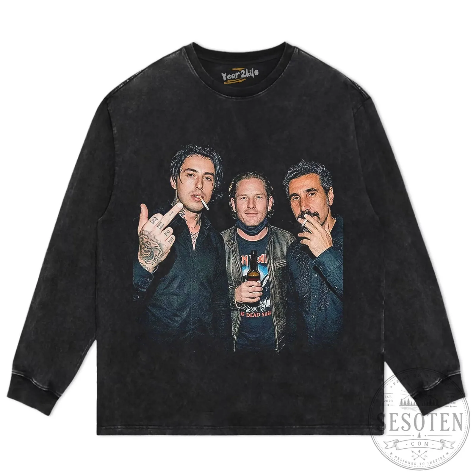 Ronnie Radke Corey Taylor Serj Tankian Music Band Graphic T-Shirt 18 Ronnie Radke Corey Taylor Serj Tankian Music Band Graphic T-Shirt