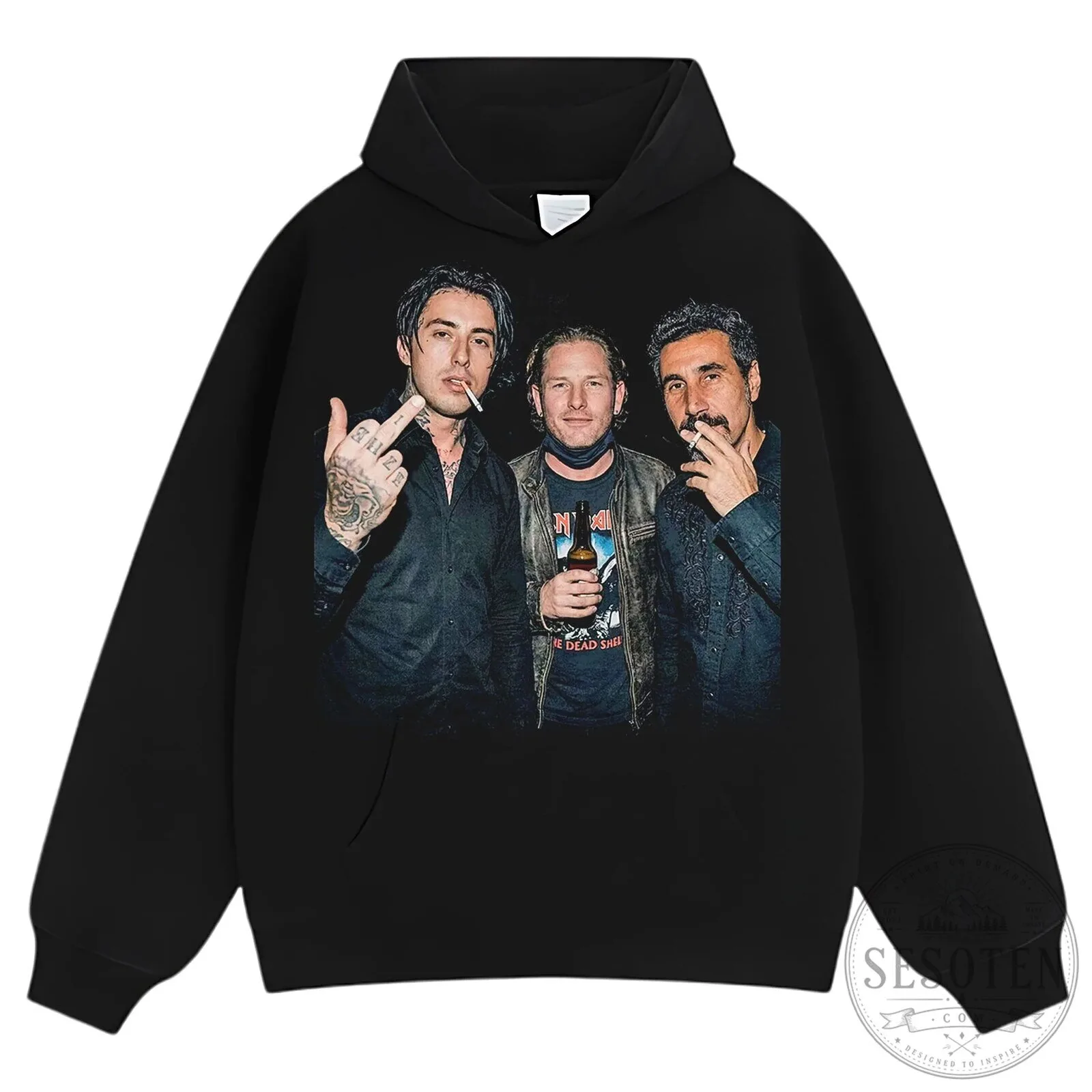 Ronnie Radke Corey Taylor Serj Tankian Music Band Graphic T-Shirt 19 Ronnie Radke Corey Taylor Serj Tankian Music Band Graphic T-Shirt