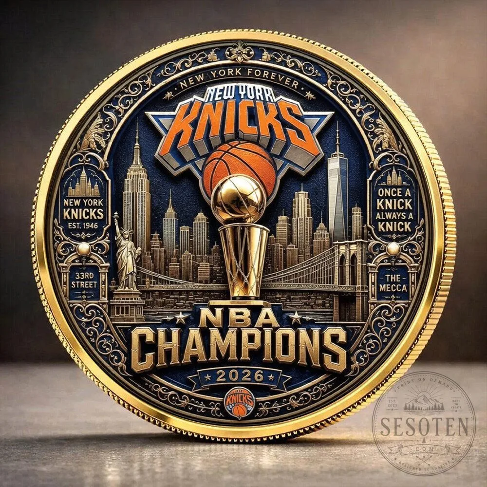 New York Knicks NBA Champions 2026 Commemorative Coin