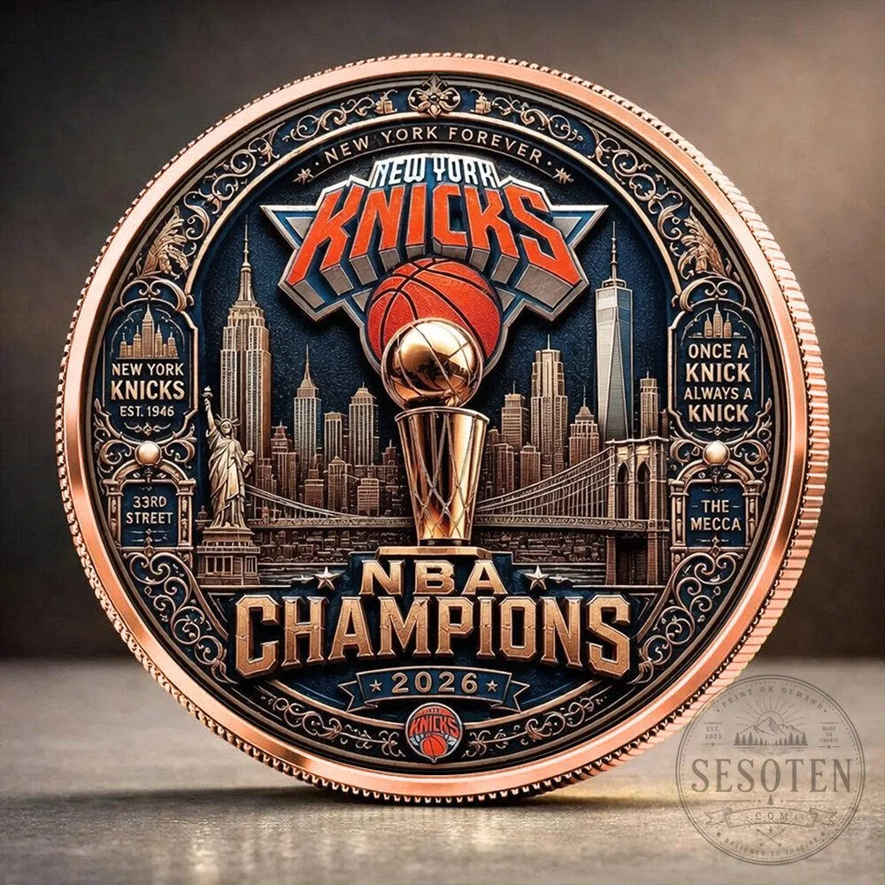 New York Knicks NBA Champions 2026 Commemorative Coin 9 New York Knicks NBA Champions 2026 Commemorative Coin
