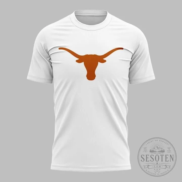Texas Longhorns It's Only Horns Up From Here College Sports Fan T-Shirt 8 Texas Longhorns It