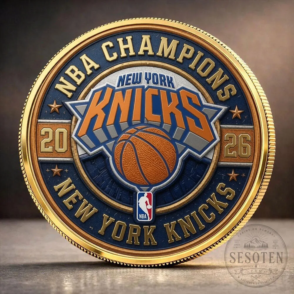 New York Knicks NBA Champions 2026 Commemorative Gold Coin