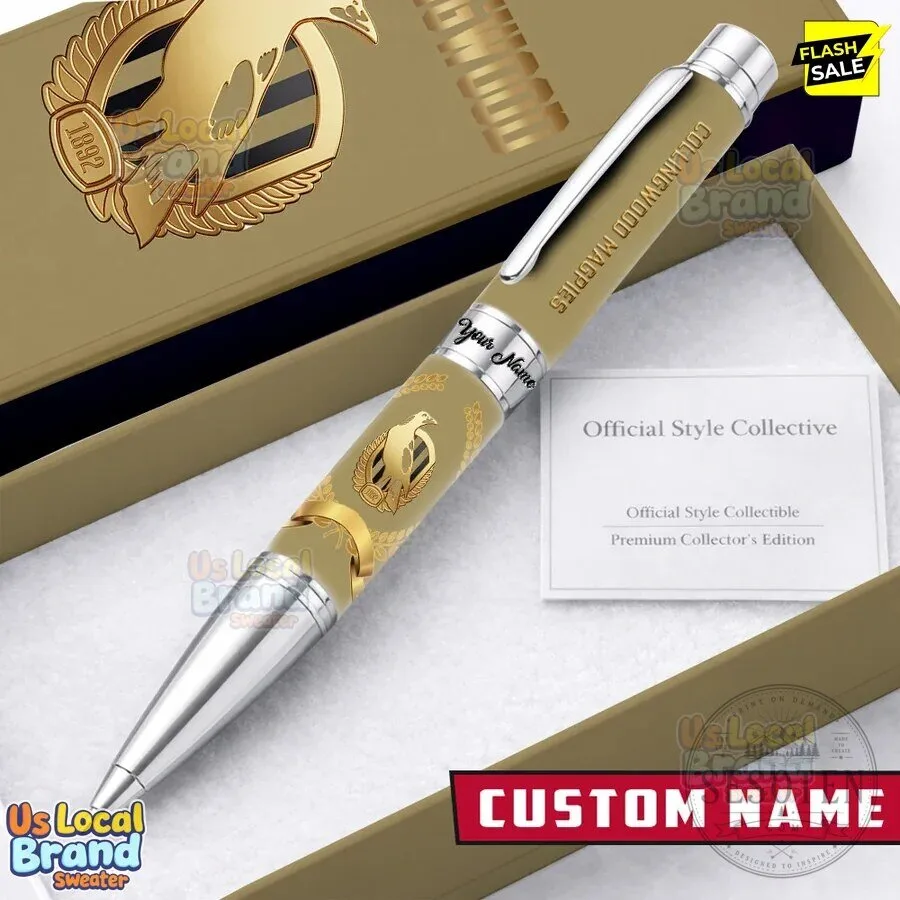 Collingwood Magpies Australian Football League Commemorative Rollerball Pen