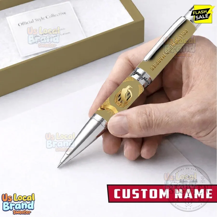 Collingwood Magpies Australian Football League Commemorative Rollerball Pen 7 Collingwood Magpies Australian Football League Commemorative Rollerball Pen