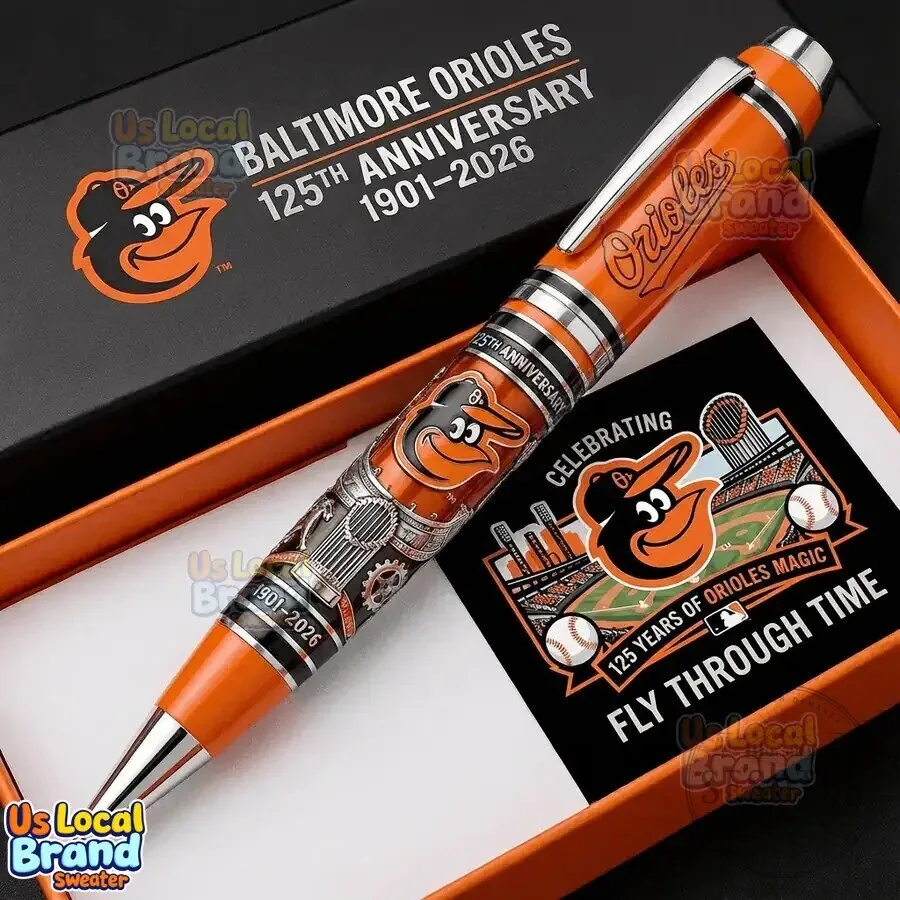Baltimore Orioles 125th Anniversary Collectible Ballpoint Pen 8 Baltimore Orioles 125th Anniversary Collectible Ballpoint Pen