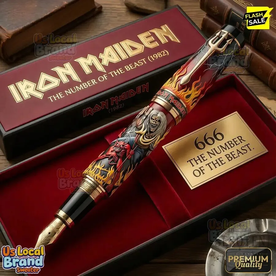 Iron Maiden The Number of the Beast Eddie Fountain Pen 7 Iron Maiden The Number of the Beast Eddie Fountain Pen