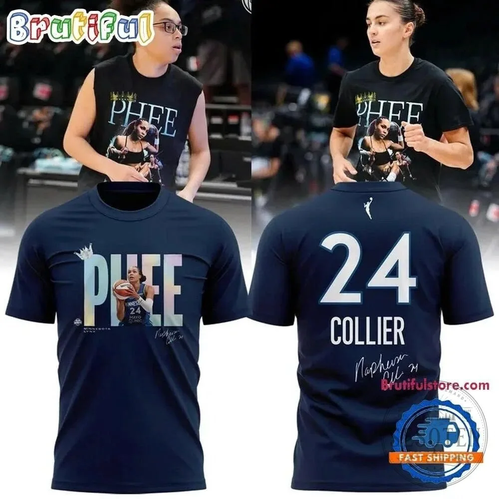 Minnesota Lynx Napheesa Collier Queen Phee Basketball Fan T-Shirt