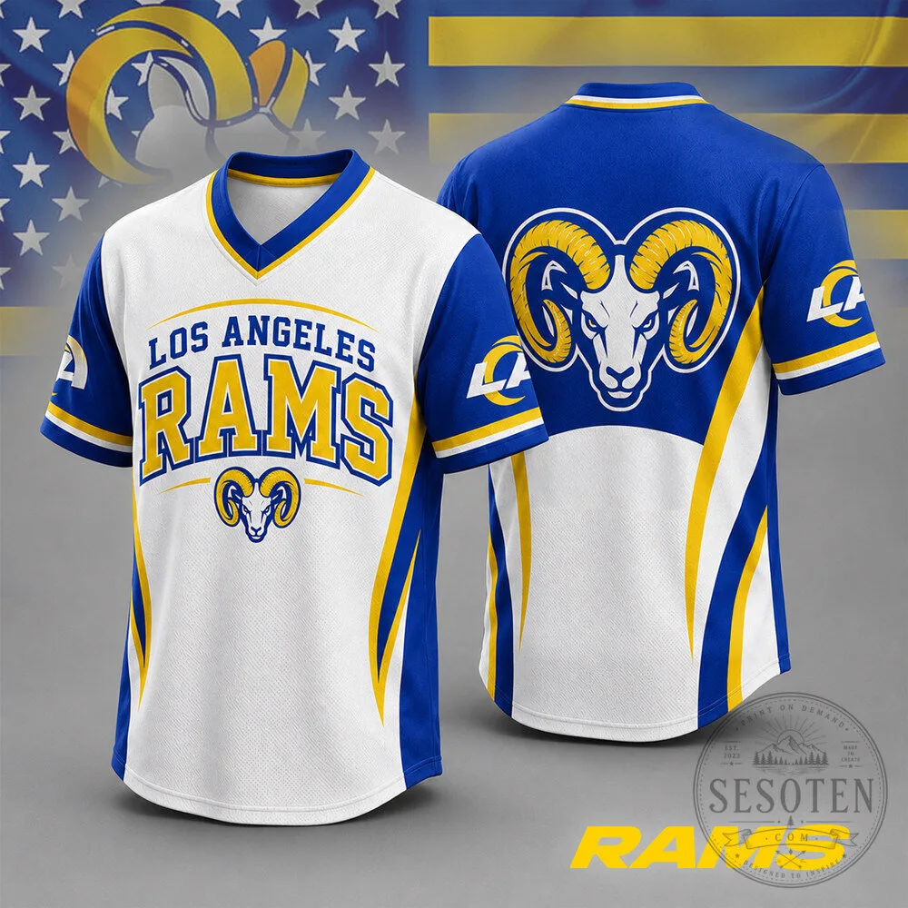 Los Angeles Rams Football Team Fan Jersey
