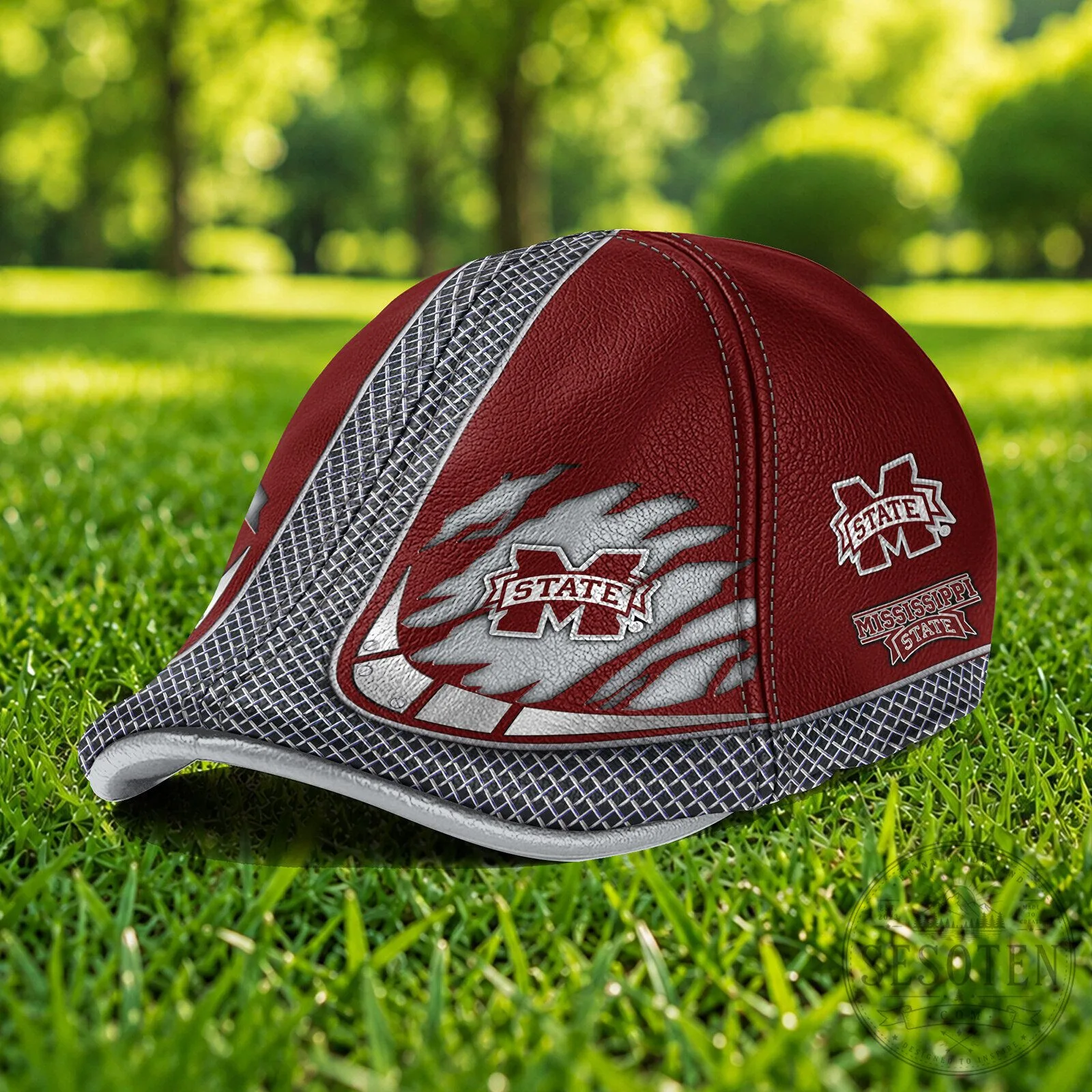 Mississippi State Bulldogs NCAA Ivy League Flat Cap Hat