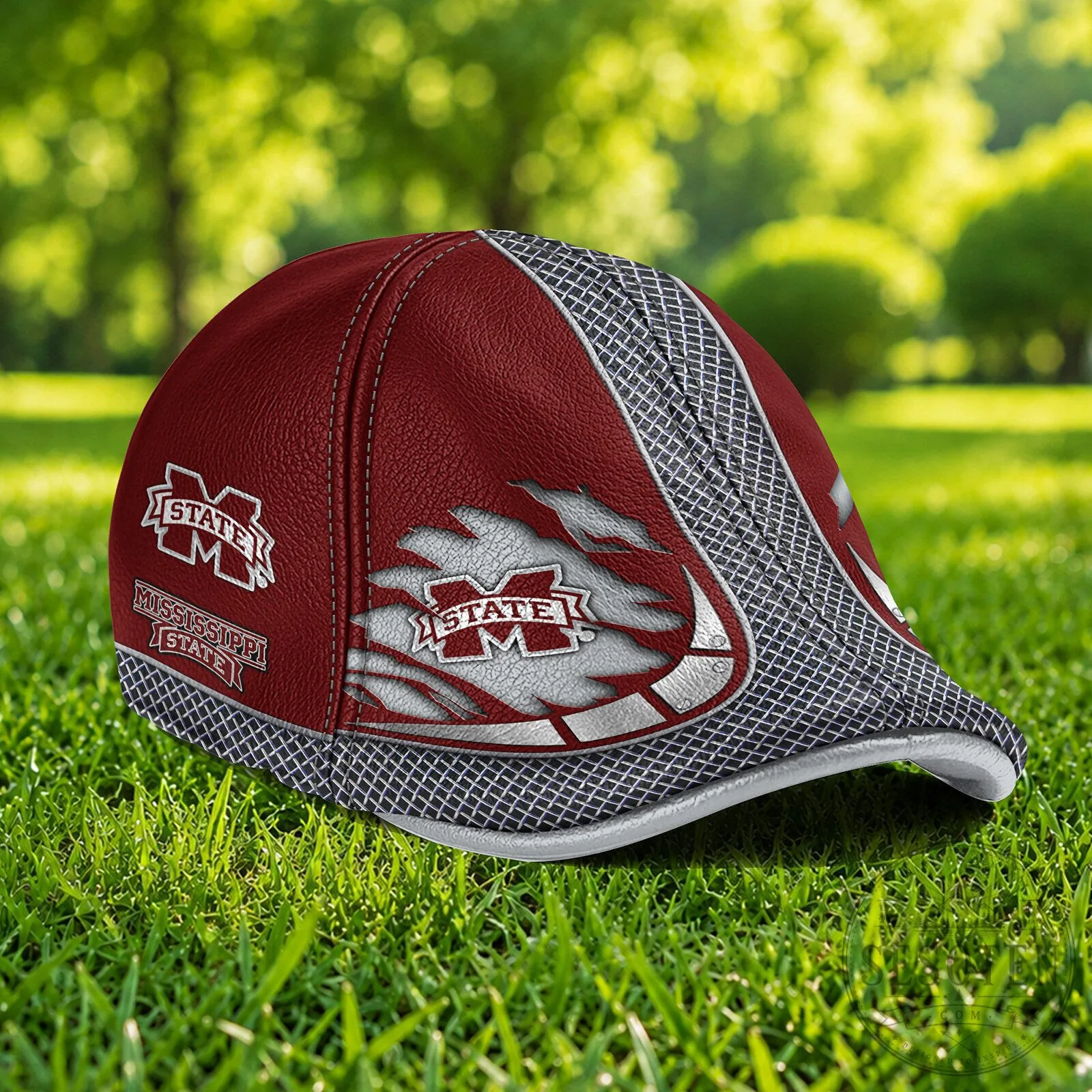 Mississippi State Bulldogs NCAA Ivy League Flat Cap Hat 9 Mississippi State Bulldogs NCAA Ivy League Flat Cap Hat