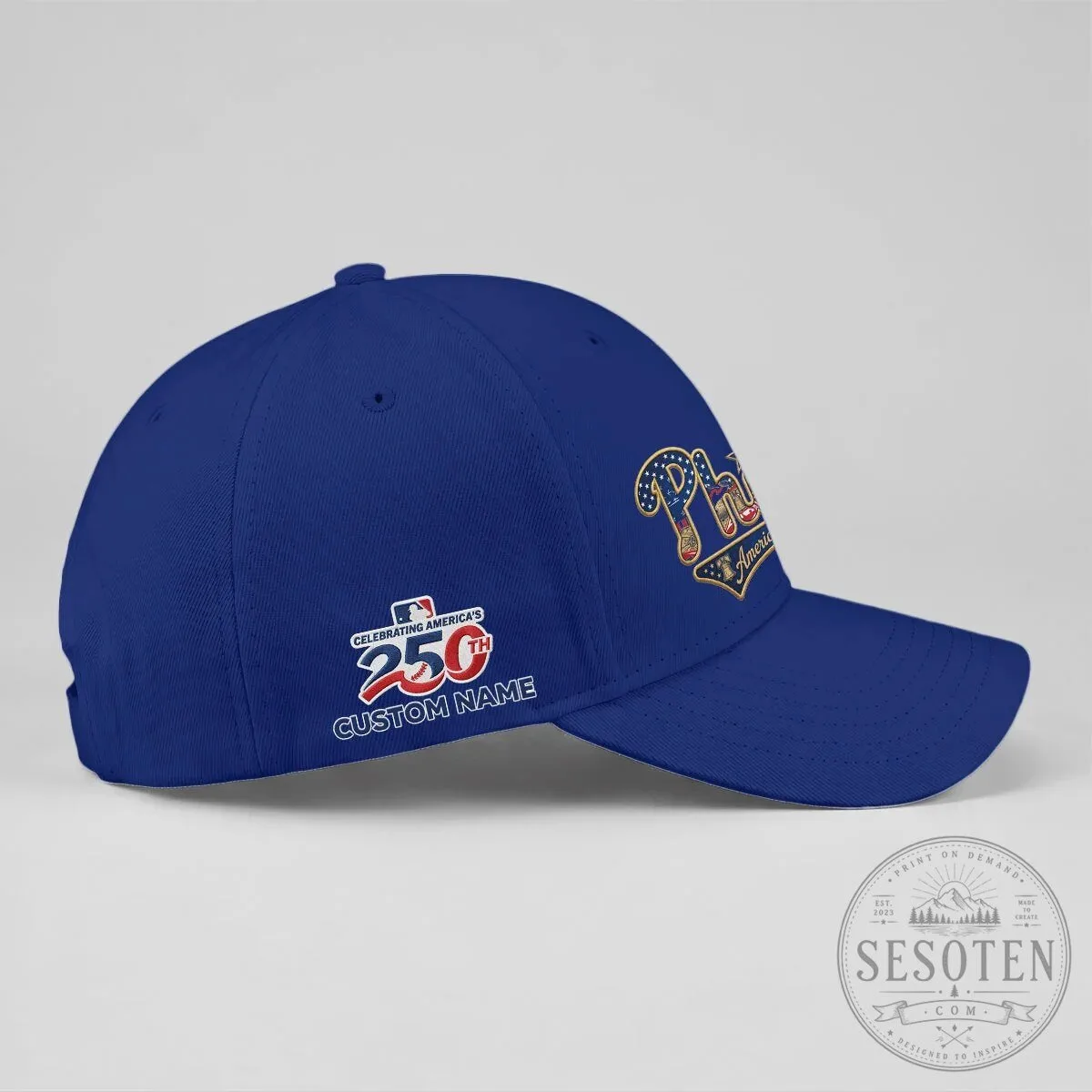 Baseball Cap for America's 250th Anniversary - Philadelphia Phillies Hat 17 Baseball Cap for America