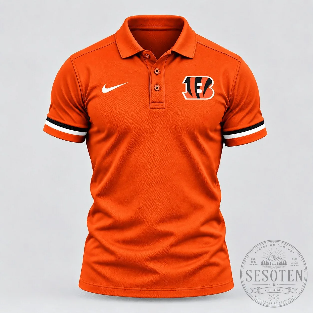 Cincinnati Bengals NFL Gridiron Legacy Men's Performance Polo Shirt