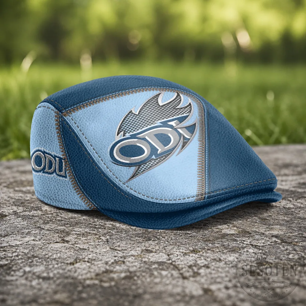 Old Dominion Monarchs NCAA Golf Flat Cap 1 Old Dominion Monarchs NCAA Golf Flat Cap