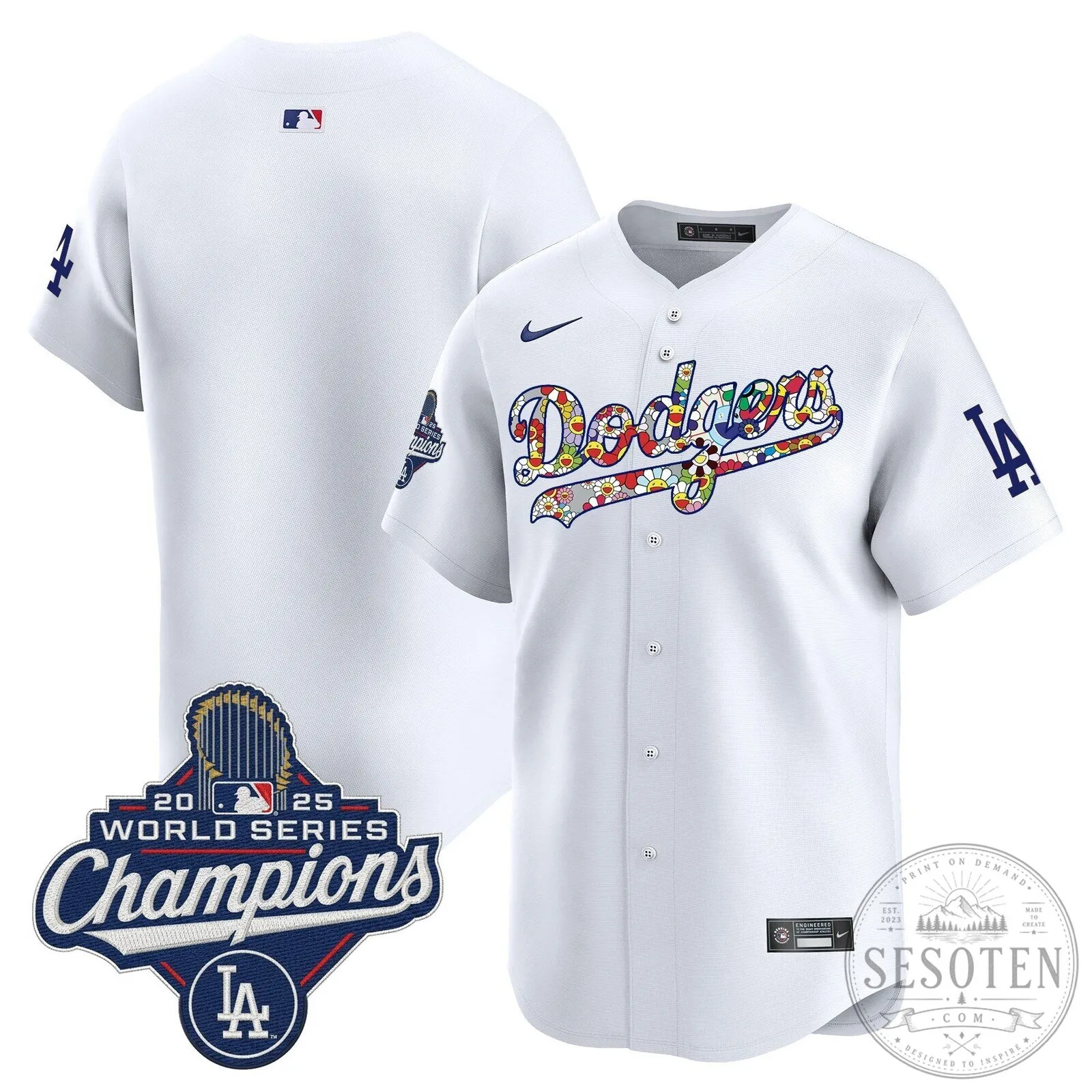 Takashi Murakami Los Angeles Dodgers Shohei Ohtani World Series Champions Jersey 68 Takashi Murakami Los Angeles Dodgers Shohei Ohtani World Series Champions Jersey