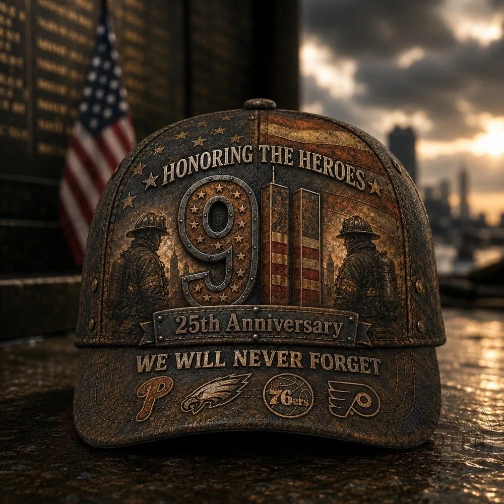25th Anniversary Cap Hat for 9/11 Firefighters - We Will Never Forget Heroes 17 25th Anniversary Cap Hat for 9/11 Firefighters - We Will Never Forget Heroes