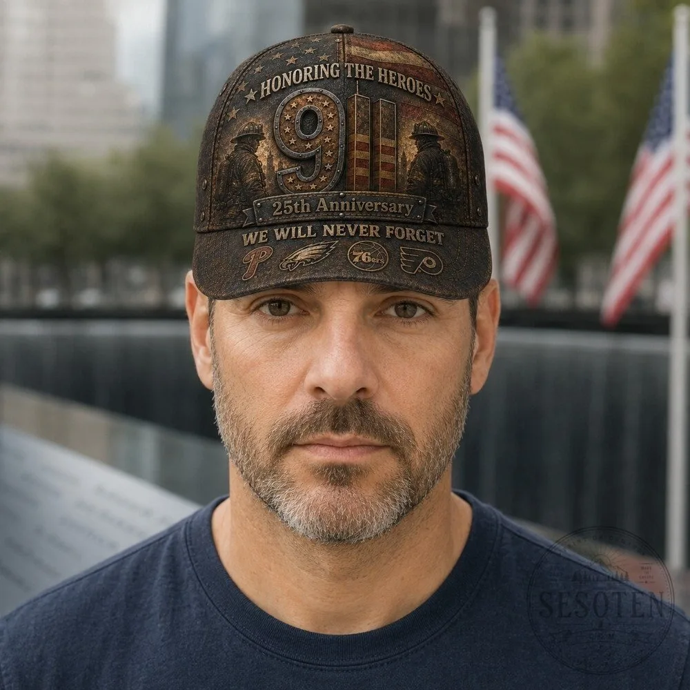 25th Anniversary Cap Hat for 9/11 Firefighters - We Will Never Forget Heroes 18 25th Anniversary Cap Hat for 9/11 Firefighters - We Will Never Forget Heroes