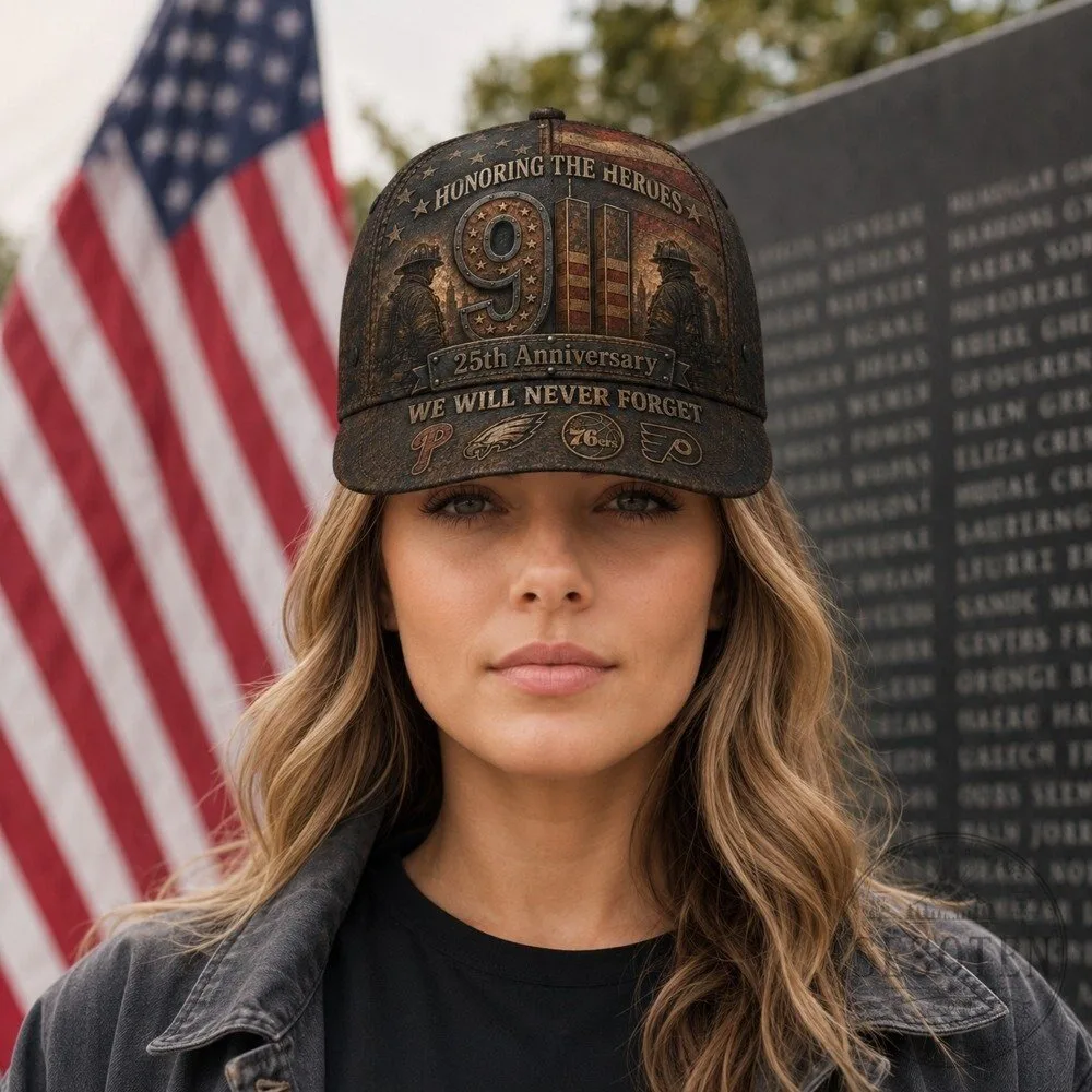 25th Anniversary Cap Hat for 9/11 Firefighters - We Will Never Forget Heroes 19 25th Anniversary Cap Hat for 9/11 Firefighters - We Will Never Forget Heroes