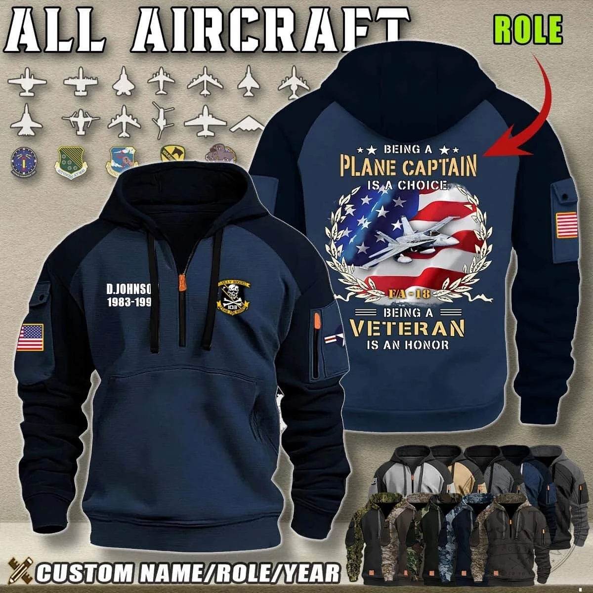 Crew Chief Veteran Honor F-22 Fighter Jet American Flag Camouflage Hoodie 20 Crew Chief Veteran Honor F-22 Fighter Jet American Flag Camouflage Hoodie