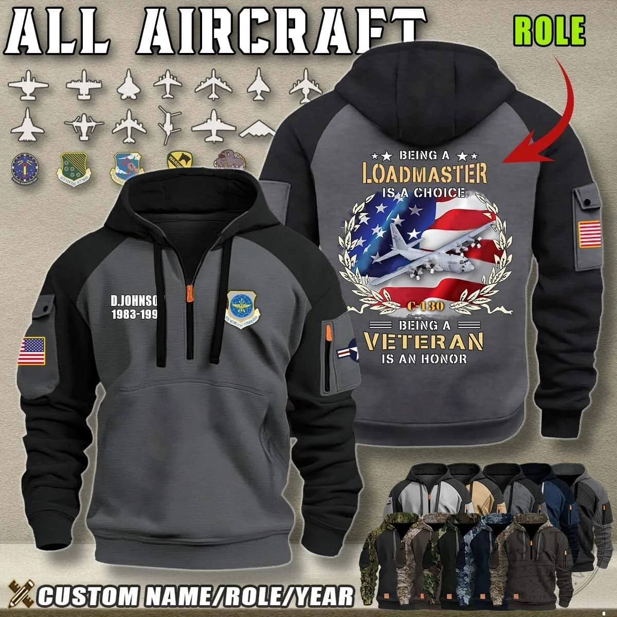 Crew Chief Veteran Honor F-22 Fighter Jet American Flag Camouflage Hoodie 22 Crew Chief Veteran Honor F-22 Fighter Jet American Flag Camouflage Hoodie