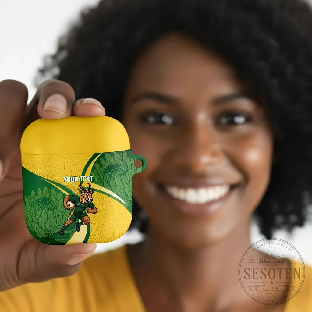 South Africa Rugby Springboks Mascot Custom AirPods Case 11 South Africa Rugby Springboks Mascot Custom AirPods Case