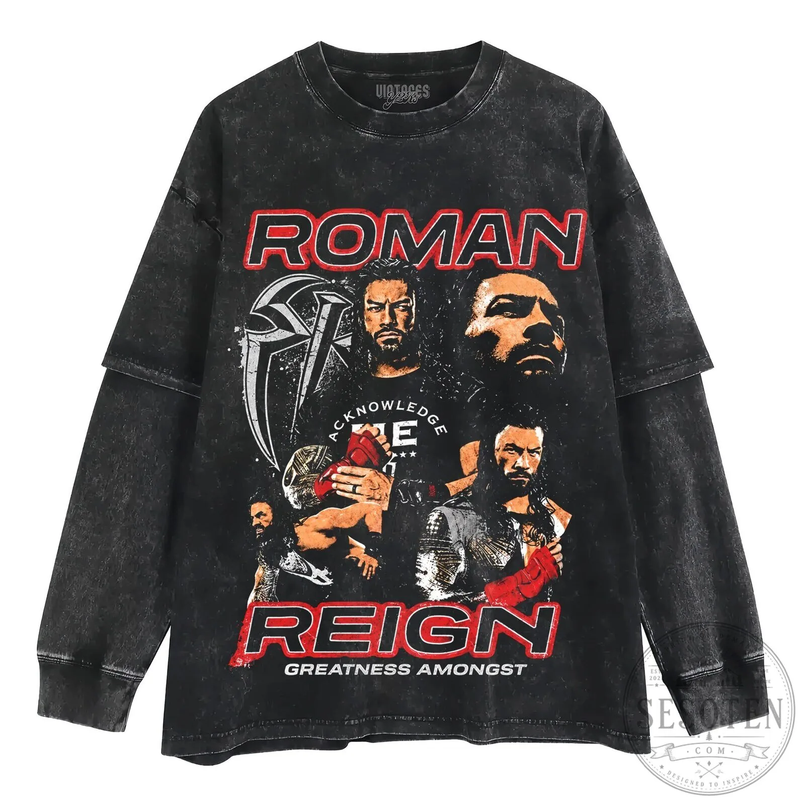 Roman Reigns Bloodline Dynasty Acknowledge Greatness T-Shirt 14 Roman Reigns Bloodline Dynasty Acknowledge Greatness T-Shirt
