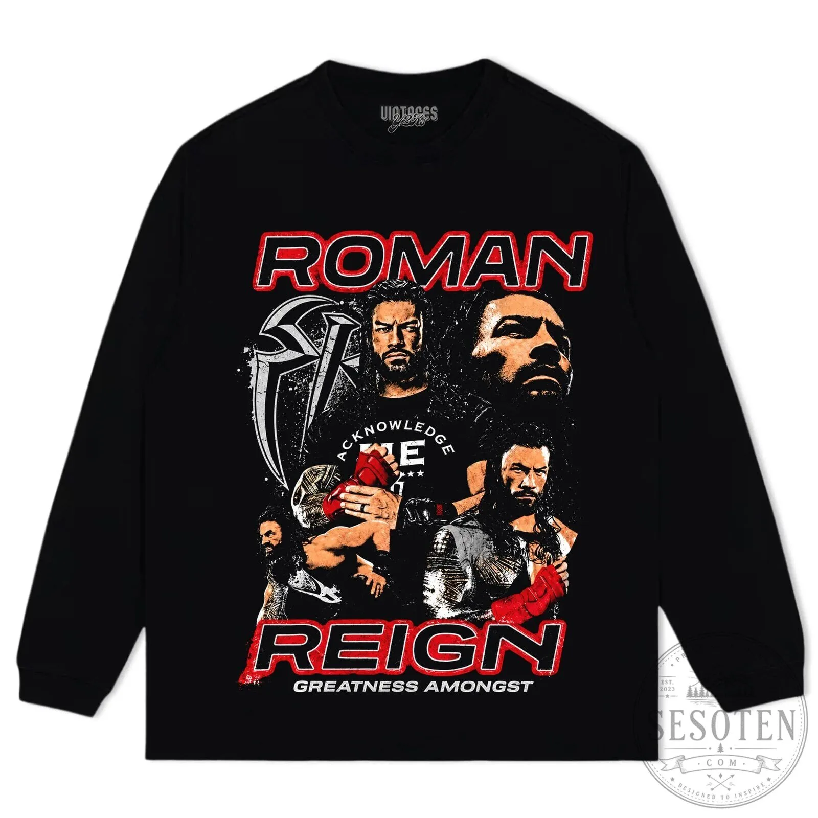 Roman Reigns Bloodline Dynasty Acknowledge Greatness T-Shirt 15 Roman Reigns Bloodline Dynasty Acknowledge Greatness T-Shirt