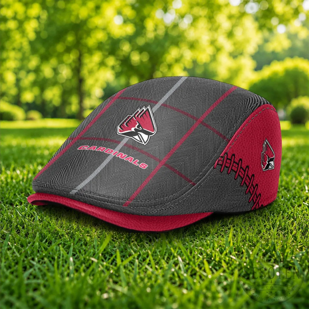 Ball State Cardinals NCAA Plaid Pattern Golf Ivy Cap Hat Ball State Cardinals NCAA Plaid Pattern Golf Ivy Cap Hat