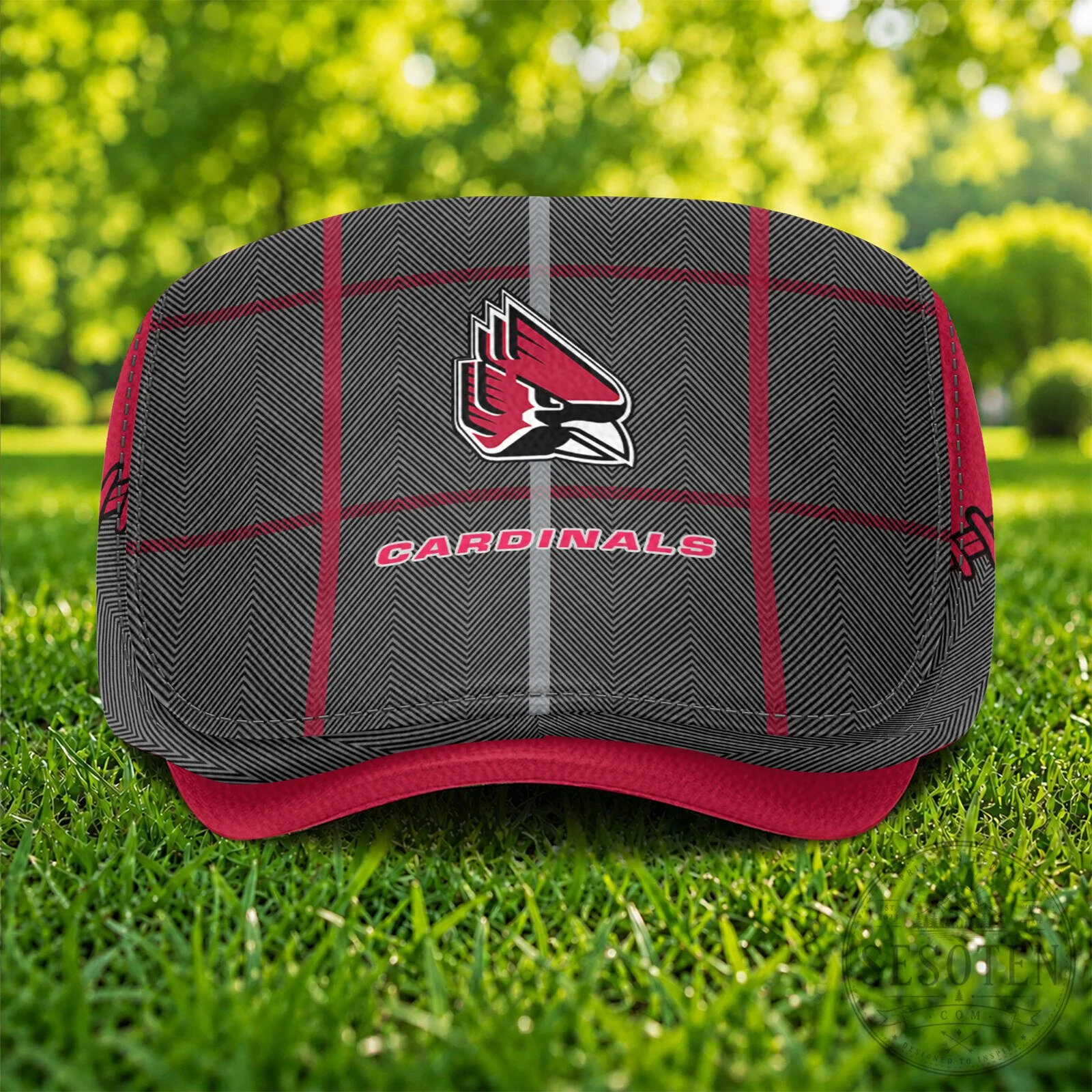 Ball State Cardinals NCAA Plaid Pattern Golf Ivy Cap Hat 10 Ball State Cardinals NCAA Plaid Pattern Golf Ivy Cap Hat