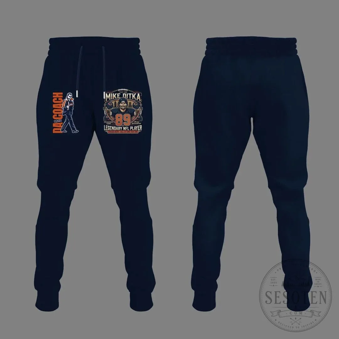 Mike Ditka Chicago Bears Football Legend Forever Da Coach Sweatshirt 8 Mike Ditka Chicago Bears Football Legend Forever Da Coach Sweatshirt
